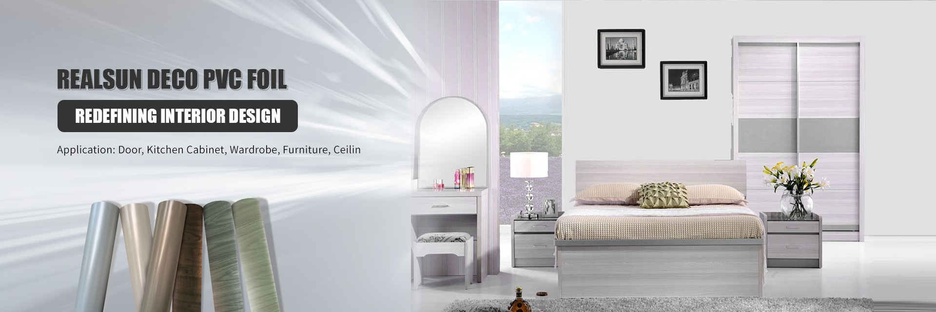 kualitas Film Dekoratif PVC pabrik