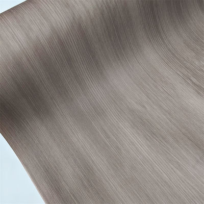 Film PVC Grain Kayu yang Dilemparkan Dengan sentuhan Kayu Asli Ketebalan 0,1 mm-0,5 mm