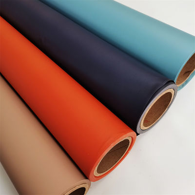 Anti Flame Warna Embossed PVC Membrane Foil Lebar 1260mm 1400m
