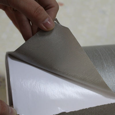 Ketahanan yang sangat baik Dekoratif Self Adhesive PVC Film Dalam 60cm * 10m Ukuran
