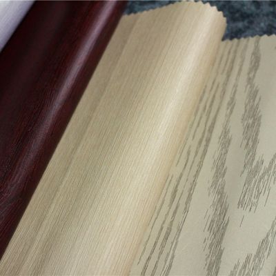 Furniture Renew Wood Grain Film Self Adhesive Contact Paper Roll 0.08mm-0.15mm