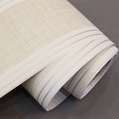 0.1mm-0.15mm Ketebalan Self Adhesive PVC Wallpaper Cover Untuk ruang tamu
