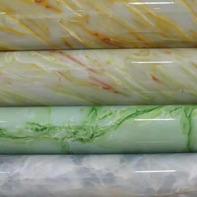 PVC Interior Film Dengan Ketebalan 0,10mm-0,50mm Untuk Vacuum Membrane Press